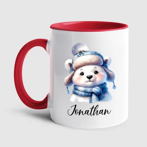 Vista 34 de Taza de café de Papá Noel con nombre personalizado – Taza de Papá Noel personalizada, 11 onzas y 15 onzas, bonita taza de cerámica blanca regalo