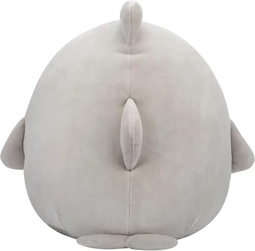 Vista 5 de Squishmallows SQCR05379 - Gordon The Grey Shark con pajarita azul, 7.5 pulgadas, multicolor