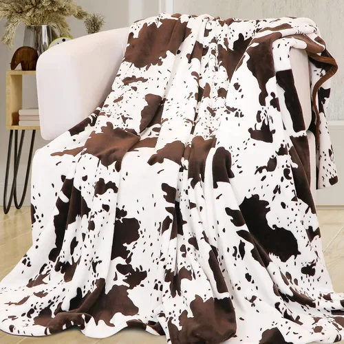 Vista 16 de SEEGU - Manta blanca y negra, 40 x 50 pulgadas Soft Warm Cozy, For Car Seat Stroller Travel, Home Room Bedroom Decor, All Seasons, Birthday Gifts