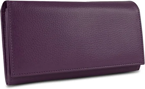 Vista 2 de Halo billetera con cargador 3000 con protección RFID., mujer