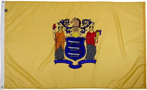 Vista 53 de FlagSource Bandera del estado de Alabama, material de nailon 200D con certificación FMAA, resistente, fabricada en Estados Unidos, resistente a