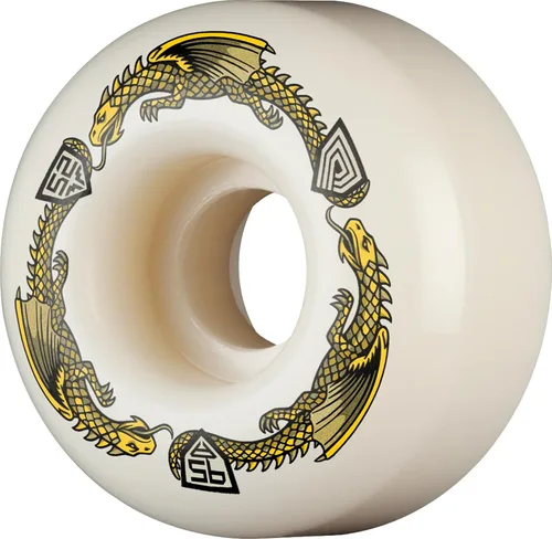 Vista 27 de Ruedas de patineta Powell Peralta Dragon Formula 88A, A2, 54mm x 39mm