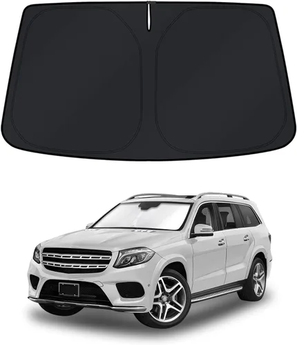 Vista 188 de KUST Parasol para parabrisas para BMW X1 F48 2016, 2017, 2018, 2019, 2020, 2021, 2022, accesorios de ajuste personalizado, parasol plegable