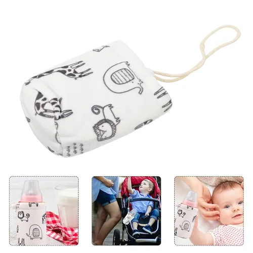 Vista 5 de Healifty Fundas para biberones de bebé, cubierta de biberón, funda aislante para mantener caliente titular de 8.1 fl oz