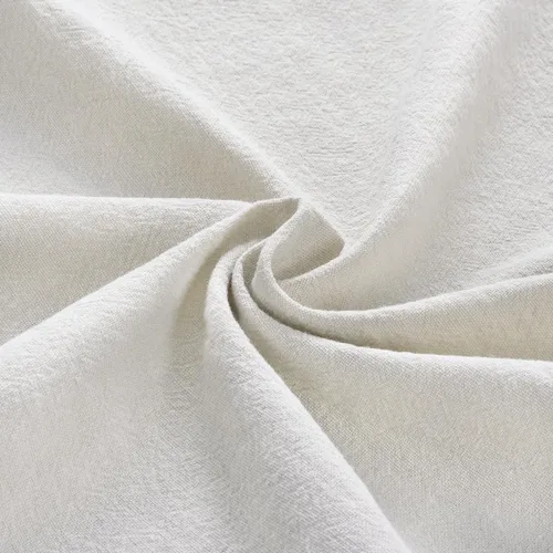 Vista 3 de Servilletas de tela natural de lino de algodón Boho rústico mesa de cena Beige