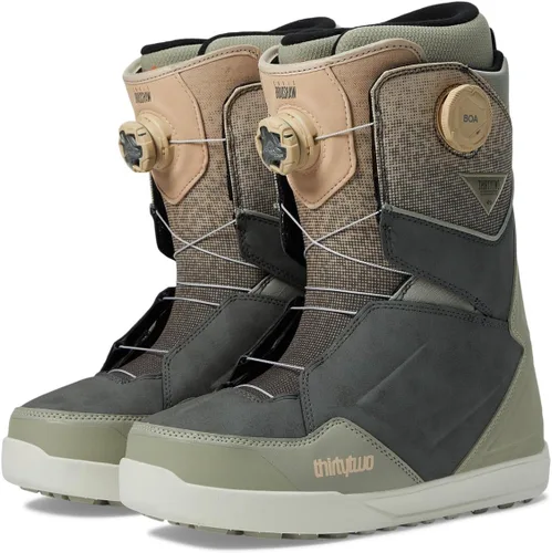 Vista 23 de ThirtyTwo Botas de snowboard BOA para niños Gris/Goma (Santa Cruz)