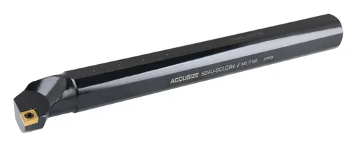 Vista 6 de Accusize Industrial Tools 1-1/2'' por 14'' de longitud total, barra de estuario indexable RH SCLCR con insertos de carburo CCMT432, P252-S415