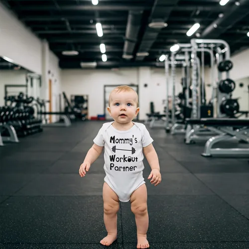 Vista 8 de Reaxion - Body de entrenamiento hecho a mano para bebé, niño, niña, mamá o papá