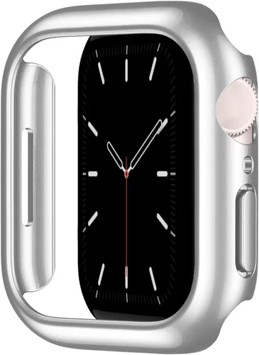 Vista 17 de Compatible con Apple Watch de 1.654 pulgadas Series 10 (2024), protector de parachoques superfino, cubierta dura de policarbonato, ligero, delgado