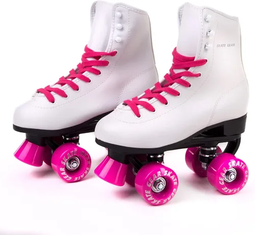 Vista 28 de Skate Gear Patines de Ruedas Retro de Diseño Cuádruple