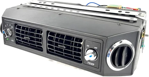 Vista 2 de KIT UNIVERSAL BAJO TABLERO EVAPORADOR A/C 432-100 12V CON MAZO ELÉCTRICO Negro
