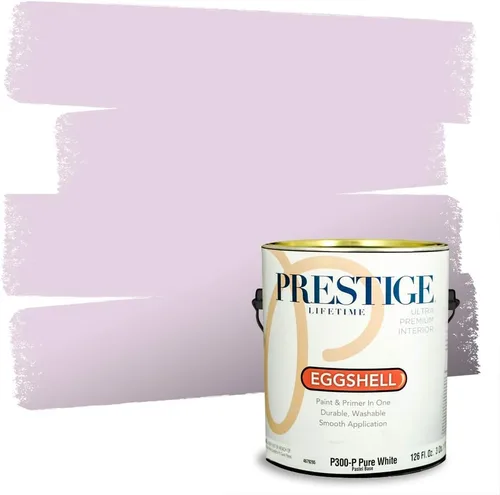 Vista 80 de PRESTIGE Pinturas de pintura interior e imprimación en uno, 1 galón, plano, combinación comparable de Sherwin Williams* Kimono Violet*