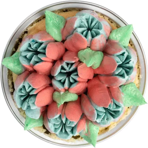 Vista 8 de Restaurantware Pastry Tek - Punta de tubería rusa, 1 punta para decoración de pastel de rosas, punta de decoración de acero inoxidable #9 resistente