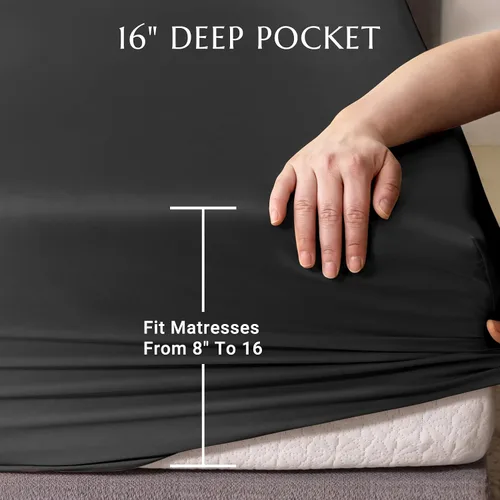 Vista 6 de THXSILK Juego de funda de edredón de seda de 4 piezas, sábanas de seda, juegos de cama de lujo, ultra suave, lavable a máquina, duradera, 100% seda