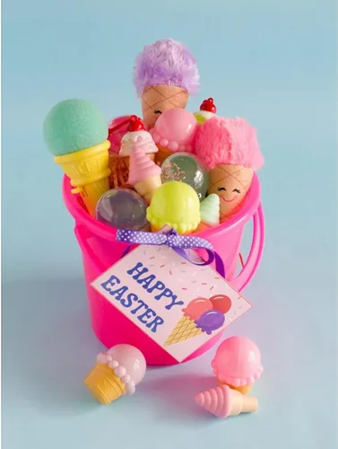 Vista 4 de Juego con forma de helado Ice Cream Shooters 12 por unidad., Negro