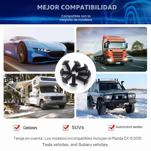 Vista 4 de 8 juegos de tornillos negros para matrícula, pernos de matrícula de acero inoxidable a prueba de óxido, kit de tornillos premium para marcos