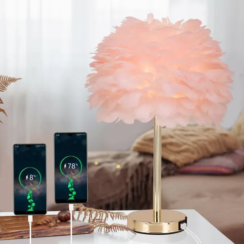 Vista 17 de ZYLEISENBAO Lámpara de Flor de Rosa Rosa Romántica Lámpara de Mesita de Noche Princesa Lámpara de Mesa de Flor para Mesita de Noche Luz de Rosado
