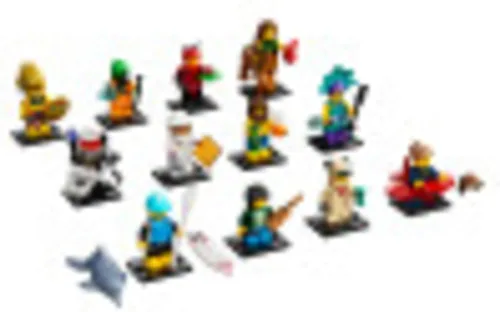Vista 2 de Lego Minifigures Series 21 71029 Kit de construcción coleccionable de edición limitada, nuevo 2021 (1 de 12 para coleccionar)