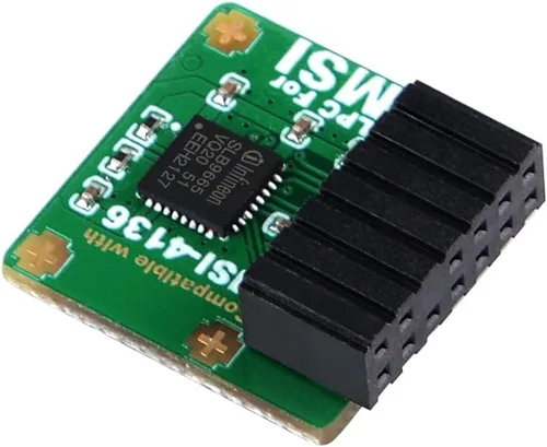 Vista 5 de Módulo TPM2.0 TPM LPC 14Pin Módulo con infineon SLB9665 para MSI Motherboard Compatible con TPM2.0 (MS-4136)
