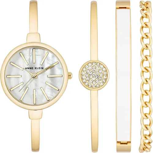 Vista 16 de Anne Klein Women's Bangle Watch and Bracelet Set