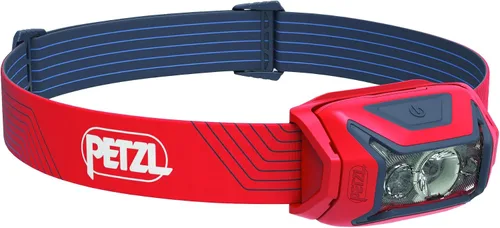 Vista 6 de PETZL ACTIK - Linterna frontal (450 lúmenes) con haz múltiple y luz roja, color gris