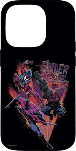 Vista 17 de iPhone 16 Marvel Spider-Man: Across the Spider-Verse 2099 Strike Team Case