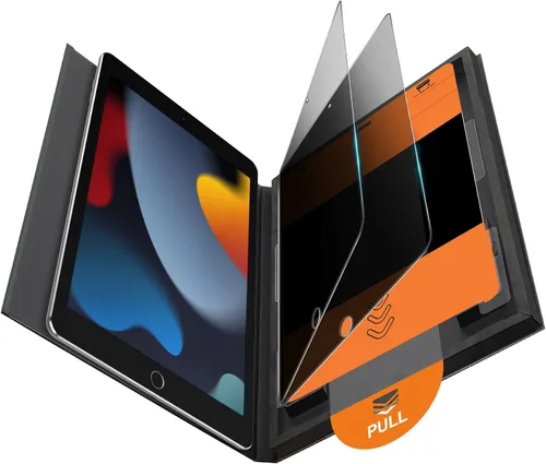 Vista 10 de OMOTON Protector de pantalla para iPad Air 5ª/4ª generación y iPad Pro de Transparente
