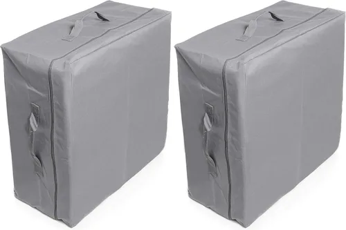 Vista 6 de Milliard Funda de transporte para siestera triple plegable azul (24 x 19 x 9 pulgadas) no incluye el colchón