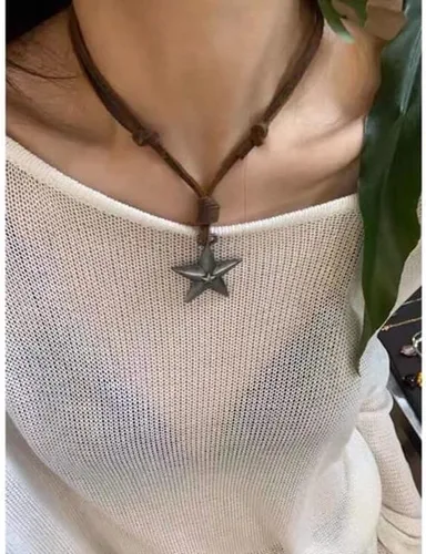Vista 5 de RICHTRUE Collar Y2k para mujer, joyería de grunge, accesorios emo, lindos collares de hadas, accesorios de grunge