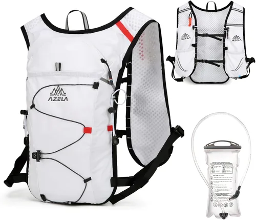 Vista 17 de TRIWONDER Mochila de hidratación para correr, chaleco de agua ligero para hombres y mujeres, paquete de agua de hidratación para ciclismo, correr