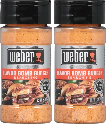 Vista 8 de Weber Flavor Bomb - Condimento para hamburguesas, 3.7 oz