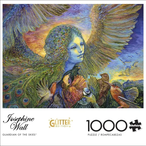 Vista 3 de Buffalo Games - JoWall - Guardian of the Skies - Rompecabezas de 1000 piezas para adultos, rompecabezas desafiante perfecto para noches de juego