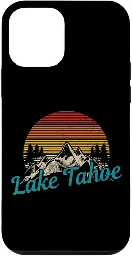 Vista 16 de Lake Tahoe California USA Vintage Souvenir Case for iPhone 16