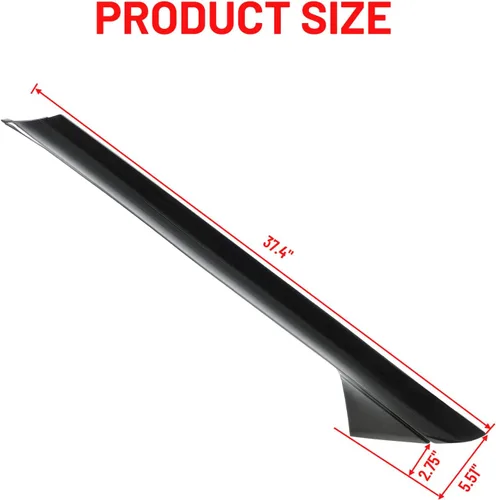 Vista 5 de Moldura de parabrisas A-Pillar, panel exterior e interior del lado del pasajero delantero derecho compatible con Ford Explorer 2011-2019