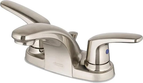 Vista 3 de American Standard 7075200.295 Colony Pro - Grifo de baño con dos manijas (1.2 GPM, níquel satinado)