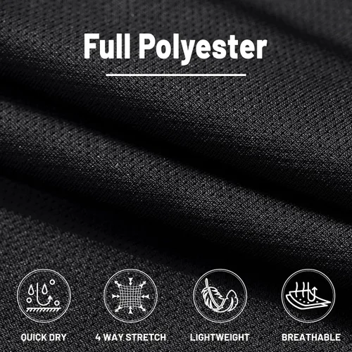 Vista 6 de Magnivit - Pantalones deportivos ligeros para hombre, ajuste holgado, parte inferior abierta, de malla, atléticos, con bolsillos con cremallera