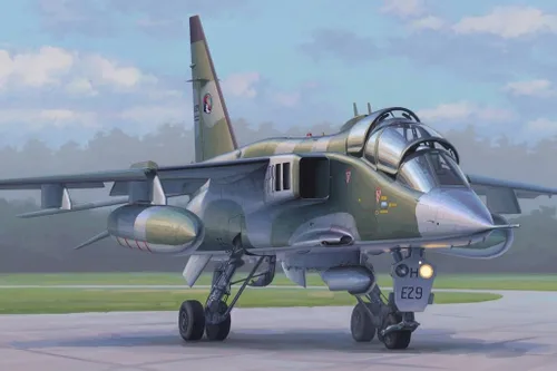 Vista 4 de Hobby Boss Kit de construcción de avión Jaguar E francés