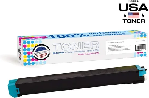 Vista 5 de MADE IN USA TONER Cartucho de repuesto para Sharp MX36NT, MX-2610N MX-2615N MX-3110N MX-3115N MX-3610N (negro, cian, magenta, amarillo, paquete de 4)