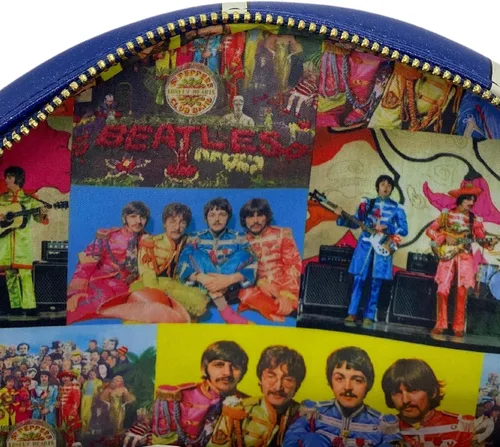 Vista 3 de Loungefly The Beatles SGT Peppers - Bolso cruzado, Multicolor