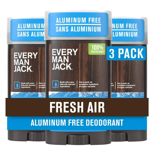 Vista 18 de Every Man Jack Desodorante para Hombre de Ámbar + Sándalo - Mantén la Frescura con Desodorante sin Aluminio Para Todos los Tipos de Piel - Elimina