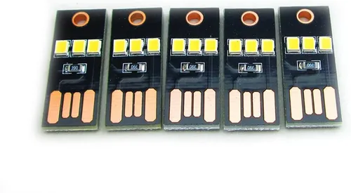 Vista 2 de HiLetgo 10PCS Super Mini USB Luz Ultra Slim USB Luz para Laptop/Teclado/Camping