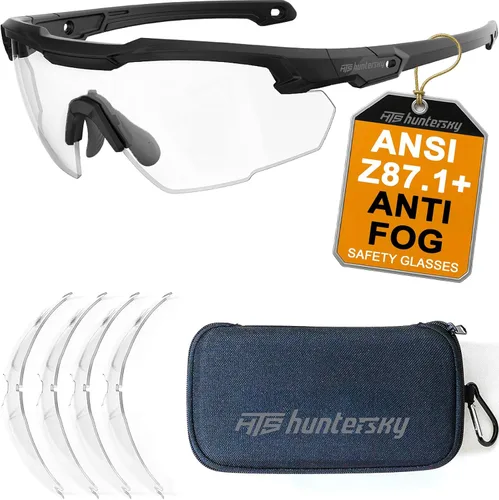 Vista 10 de Gafas de tiro tácticas balísticas ANSI Z87+UV400 gafas protectoras