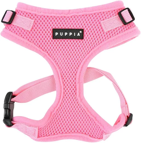 Vista 7 de Arnés con cuello ajustable Puppia Authentic RiteFit, S, Beige