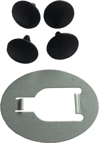 Vista 8 de Juego de 4 clips de retención para luces de posición lateral Compatible con Ford F250 F350 F450 F550 Super Duty 1999-2010 F81Z-15A436-AA 8 pines