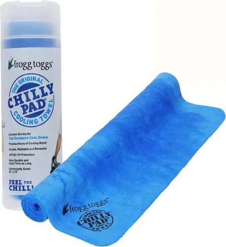 Vista 3 de FROGG TOGGS Chilly Pad, toalla de enfriamiento instantáneo, duradera, reutilizable, toalla de cuello para deportes y al aire libre 33x13