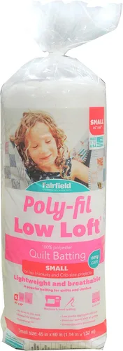 Vista 3 de Fairfield Poly-Fil Guata de Bajo Loft para Cuna 45" X 60" (Paquete de 2)