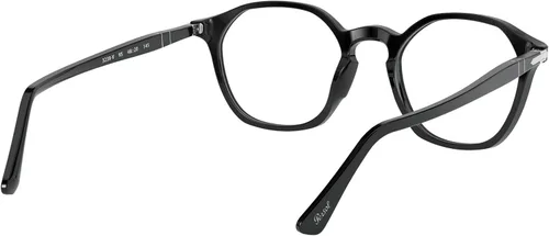Vista 8 de Persol PO3238V - Marcos redondos para gafas graduadas, Negro (blackDemo Lens)