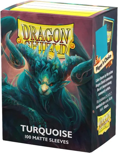 Vista 27 de Dragon Shield Fundas para cartas mate de tamaño estándar 100 CT - Fundas TCG lisas y resistentes - Compatible con Pokémon, carne y sangre, una