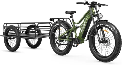 Vista 15 de FREESKY Bicicleta eléctrica para adultos, motor BAFANG de 4000W, batería LG Negro clásico