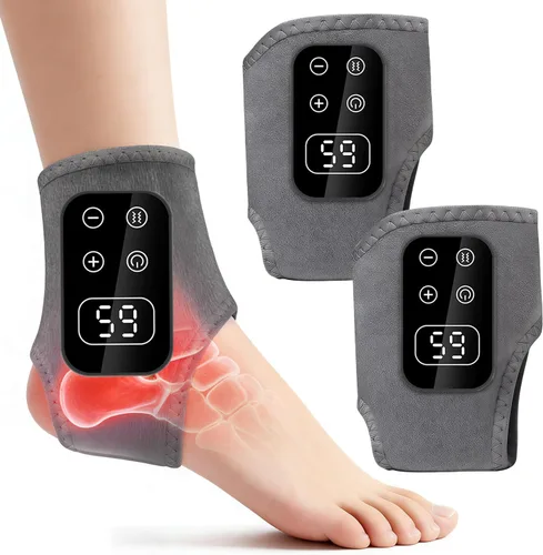 Vista 8 de Foot Advanced Renew - Masajeador de triple método para neuropatía y fascitis plantar, masajeador de pies inalámbrico con calor y vibración, portátil